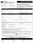 Rx Prior Authorization form