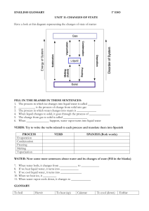 Changes of state T11 1eso