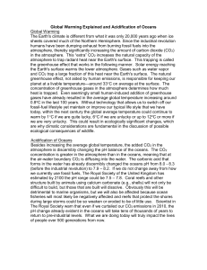 The Earth`s climate is different from what it was only 20,000 years