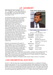 J.F. Kennedy in Inglese