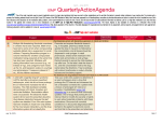 to open the MS Word version of the Quarterly Action Agenda