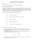 Lab 2 Introduction to Flowcharts and Algorithms