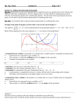 Lecture notes for Section 5.1