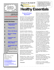 Newsletter - Lean Green Healthy Living