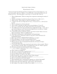 Study Guide Chapter 2 Motion