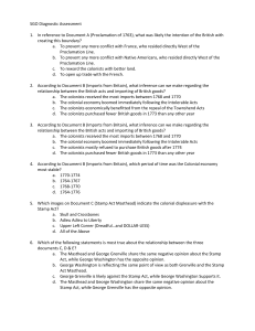 Declaration of Independence Quiz