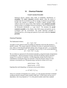 12 Chemical Potential