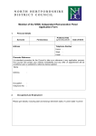 Application Form - North Hertfordshire District Council