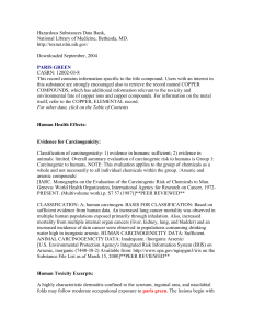 paris green - PAN Pesticide Database