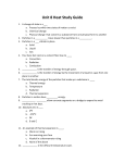 Unit 8 Heat Study Guide A change of state is a ___ Process by