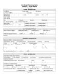 Application Form in Word Format