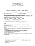 Reporting Form - Roselle Park School District