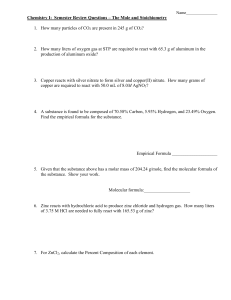 Semester 2 review questions