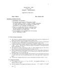 1 Sample Paper – 2009 Class – XII Subject – Mathematics