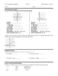 40 Test 3b Review Sheet