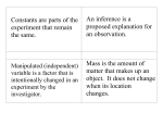 Science Study Guide