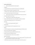 Civil War Study Guide 2014 What was the period before the Civil