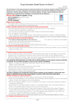 Drug Information Sheet("Kusuri-no-Shiori") Injection Revised: 04