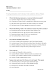 microeconomics 1 test