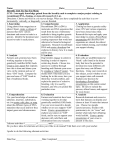 Heredity Unit Tic-Tac-Toe