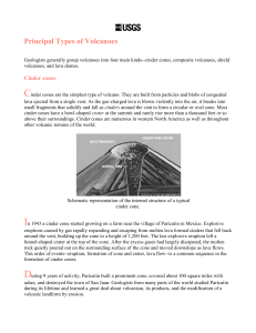 Types of Volcanoes Article File
