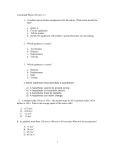 Conceptual Physics Review # 3