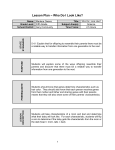 APSU Lesson Plan Format