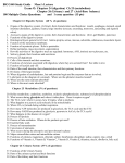 BIO 2440 Study Guide