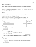 The Electric Potential Difference Due to a Point Charge