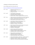 AP Biology Free Response Questions Index