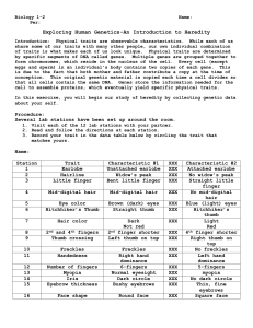 Introduction to Heredity