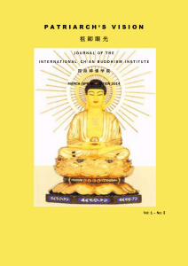 File - INTERNATIONAL CH`AN BUDDHISM INSTITUTE