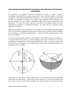 Describing three-dimensional structures with spherical and