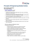 Principles Of Engineering Detailed Outline