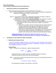 Solving Gas Pressure Problems