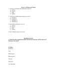 Mendelian Genetics