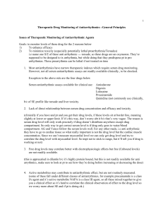 Monitoring Guidelines