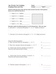 Algebra B Practice Test - Part 1