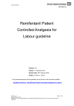 Labour Guideline - Obstetric Anaesthetists` Association