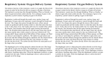 Respiratory System: Oxygen Delivery System The primary function