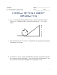 CM-Conservation of Energy