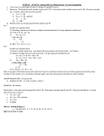 01/09/12 _ 01/10/12: Solving SOE`s by Elimination pt. 2/ Linear