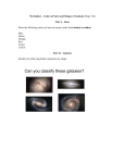 Worksheet – Colors of Stars and Shapes of Galaxies (Page