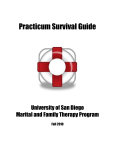Practicum Survival Guide - University of San Diego