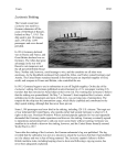 Yeam WW1 Lusitania Sinking The Cunard ocean liner Lusitania was