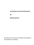 Book-introduction to derivatives