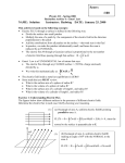 Recitation #4 Solution