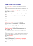 A SHORT HISTORY OF BIOINFORMATICS