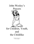 John Wesley`s Prayers for Children and Youth