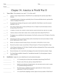 Chapter 36: America in World War II